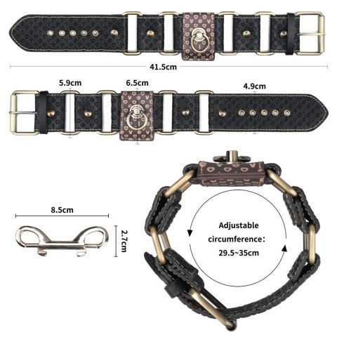 KAJDANKI REBELLION REIGN ANKLE CUFFS KAJDANKI REBELLION REIGN ANKLE CUFFS