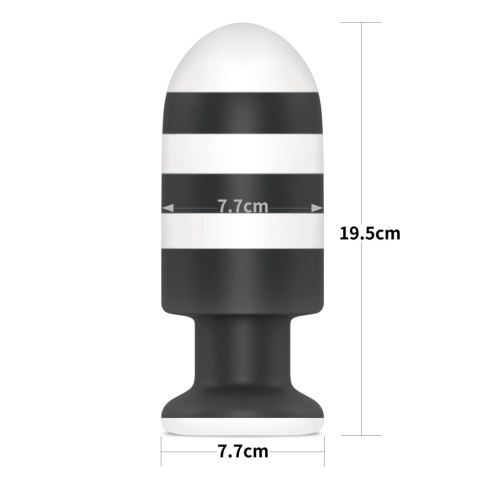 KOREK ANALNY 7.5'' X-MISSIONER BUTT PLUG KOREK ANALNY 7.5'' X-MISSIONER BUTT PLUG