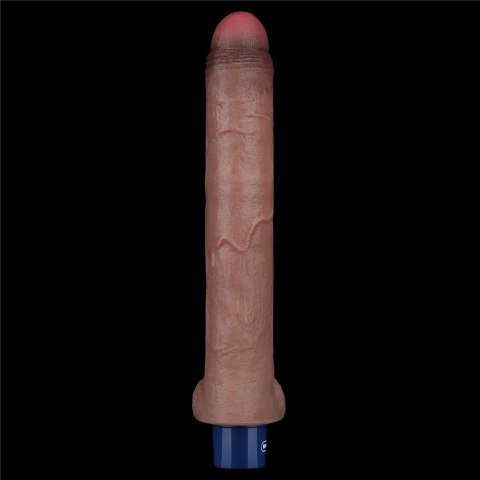 WIBRATOR 10.5" REAL SOFTEE VIBRATING DILDO WIBRATOR 10.5" REAL SOFTEE VIBRATING DILDO