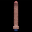 WIBRATOR 10.5" REAL SOFTEE VIBRATING DILDO WIBRATOR 10.5" REAL SOFTEE VIBRATING DILDO