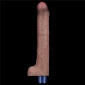 WIBRATOR 10.5" REAL SOFTEE VIBRATING DILDO WIBRATOR 10.5" REAL SOFTEE VIBRATING DILDO