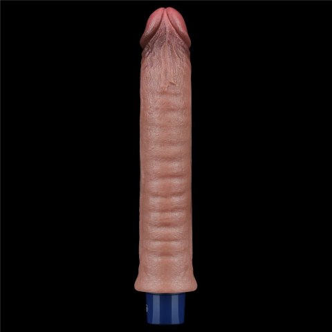 WIBRATOR 9.5" REAL SOFTEE VIBRATING DILDO WIBRATOR 9.5" REAL SOFTEE VIBRATING DILDO
