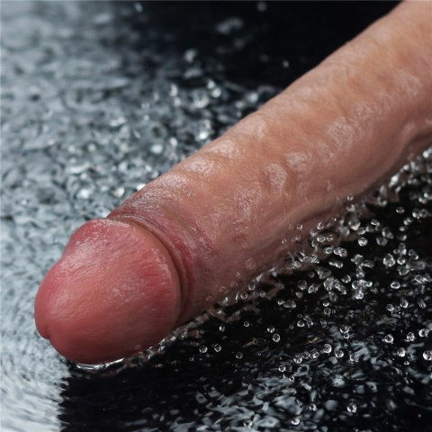 WIBRATOR 9.5" REAL SOFTEE VIBRATING DILDO WIBRATOR 9.5" REAL SOFTEE VIBRATING DILDO