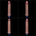 WIBRATOR 9.5" REAL SOFTEE VIBRATING DILDO WIBRATOR 9.5" REAL SOFTEE VIBRATING DILDO
