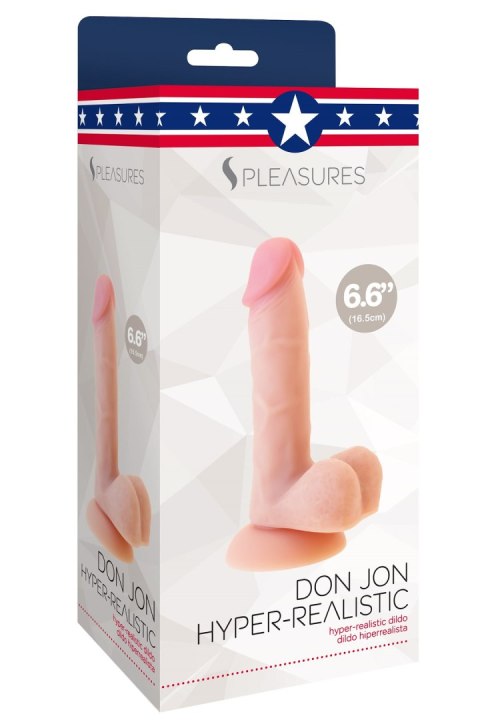 DON JON FLESH HIPERREALISTIC 16,5 CM DON JON FLESH HIPERREALISTIC 16,5 CM