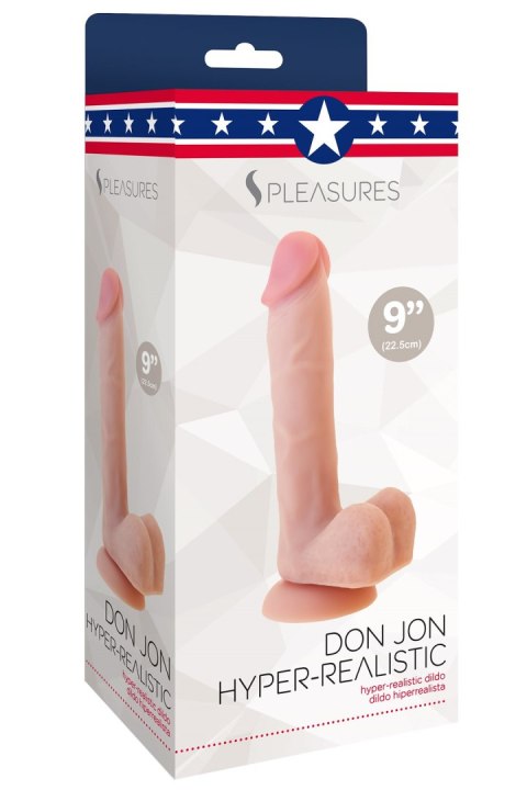 DON JON FLESH HIPERREALISTIC 22,5 CM DON JON FLESH HIPERREALISTIC 22,5 CM