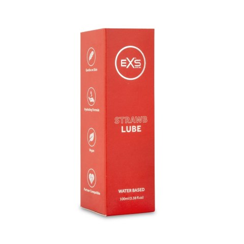 LUBRYKANT EXS STRAWBERRY LUBE 100ML LUBRYKANT EXS STRAWBERRY LUBE 100ML