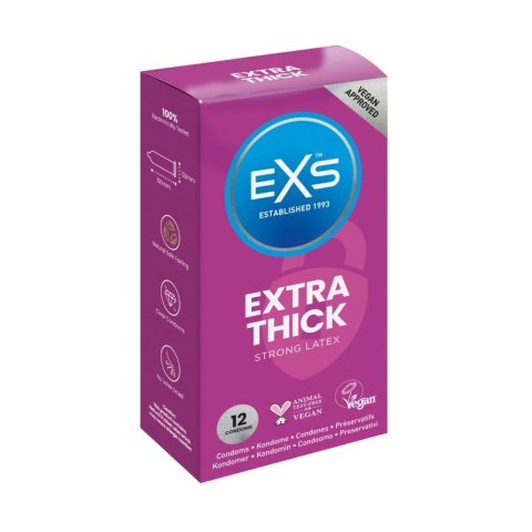 PREZERWATYWY 12 SZT. EXS EXTRA THICK PREZERWATYWY 12 SZT. EXS EXTRA THICK