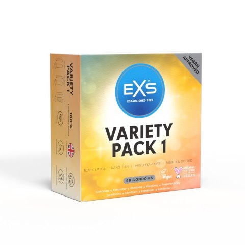 PREZERWATYWY 48 SZT. EXS VARIETY PACK 1