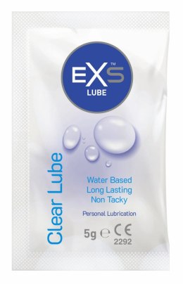 100 SZT. EXS CLEAR LUBE SASZETKI 5ML