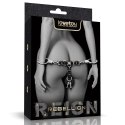 KAJDANKI REBELLION HEAVY METAL HANDCUFFS (SILVER) KAJDANKI REBELLION HEAVY METAL HANDCUFFS (SILVER)