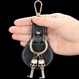 KAJDNAKI REBELLION HEAVY METAL HANDCUFFS (BRONZE)