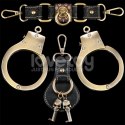 KAJDNAKI REBELLION HEAVY METAL HANDCUFFS (BRONZE) KAJDNAKI REBELLION HEAVY METAL HANDCUFFS (BRONZE)