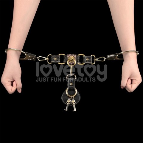 KAJDNAKI REBELLION HEAVY METAL HANDCUFFS (BRONZE) KAJDNAKI REBELLION HEAVY METAL HANDCUFFS (BRONZE)