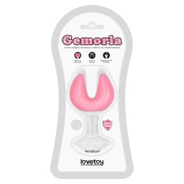 KOREK ANALNY GEMORIA SILICONE BUTT PLUG (GLOW-IN-THE-DARK)