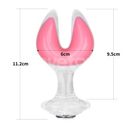 KOREK ANALNY GEMORIA SILICONE BUTT PLUG (GLOW-IN-THE-DARK)