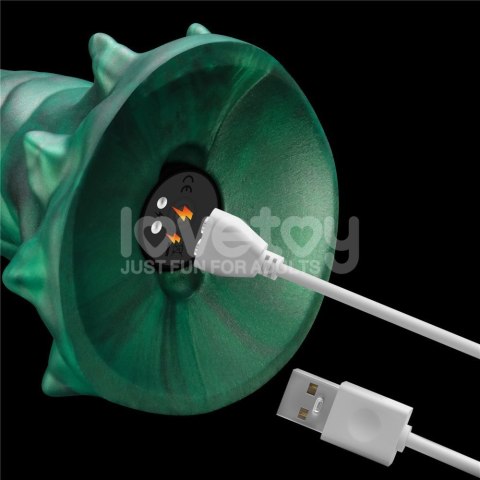 WIBRATOR SAVAGE CHARM DOUBLE-CLAW VIBRATING SILICONE DILDO WIBRATOR SAVAGE CHARM DOUBLE-CLAW VIBRATING SILICONE DILDO