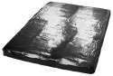 PRZEŚCIERADŁO VINYL BED SHEET BLACK 200X230