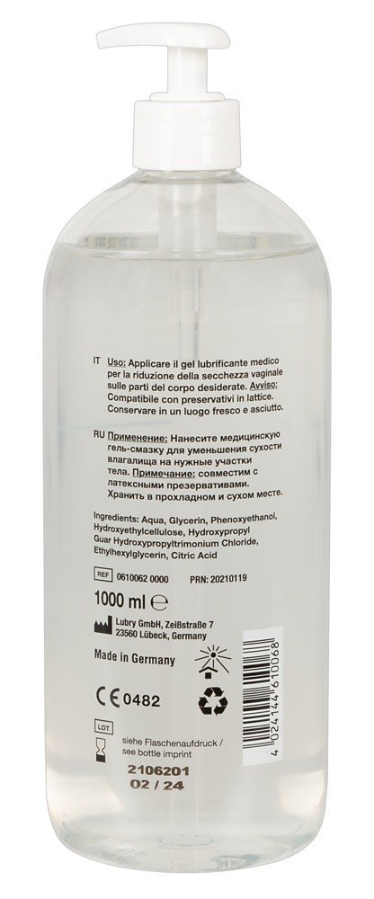 LUBRYKANT JUST GLIDE WATER-BASED 1L