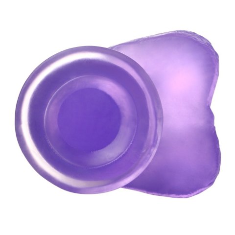 DILDO 7'' JELLY STUDS FIOLETOWE DILDO 7'' JELLY STUDS FIOLETOWE