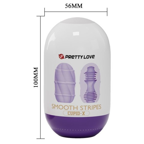 MASTURBATOR PRETTY LOVE - CUPID-X SMOOTH STRIPES MASTURBATOR PRETTY LOVE - CUPID-X SMOOTH STRIPES