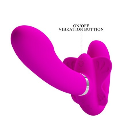STRAPON BEZ UPRZĘŻY PRETTY LOVE - VIBRATING STRAPLESS STRAP-ON STRAPON BEZ UPRZĘŻY PRETTY LOVE - VIBRATING STRAPLESS STRAP-ON