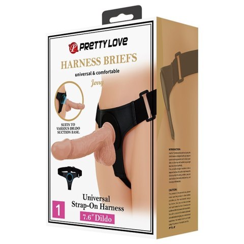 STRAP ON PRETTY LOVE HARNESS BRIEFS JERRY