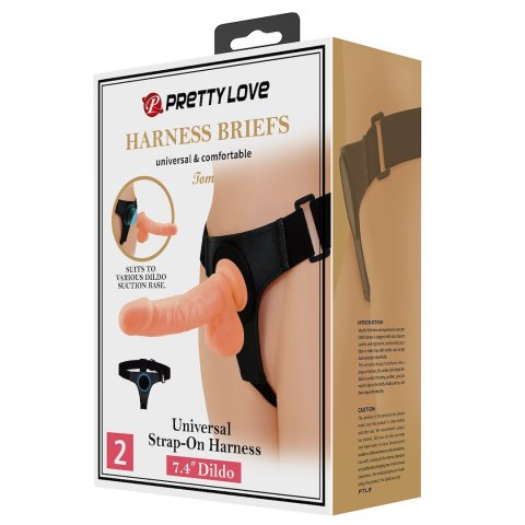 STRAP ON PRETTY LOVE HARNESS BRIEFS TOM STRAP ON PRETTY LOVE HARNESS BRIEFS TOM