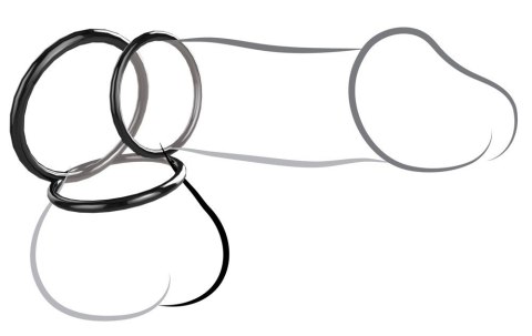 SILICONE 3-RING STAMINA SET