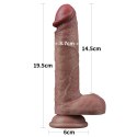 DILDO 7.5'' DUAL LAYERED SILICONE COCK