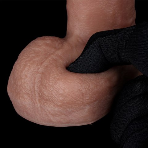 DILDO 8'' DUAL LAYERED SILICONE COCK