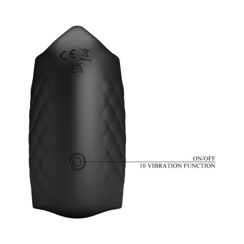 MASAŻER PRETTY LOVE BLACK GLANS TRAINER MASAŻER PRETTY LOVE BLACK GLANS TRAINER