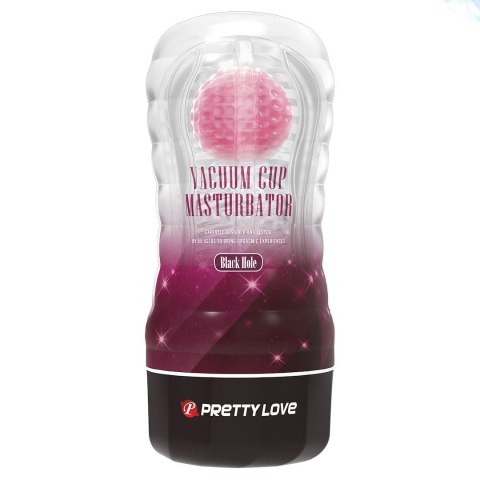 MASTURBATOR PRETTY LOVE VACUUM CUP BLACK HOLE