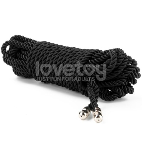 LINA DO KRĘPOWANIA REBELLION EBONY SILKY BONDAGE ROPE