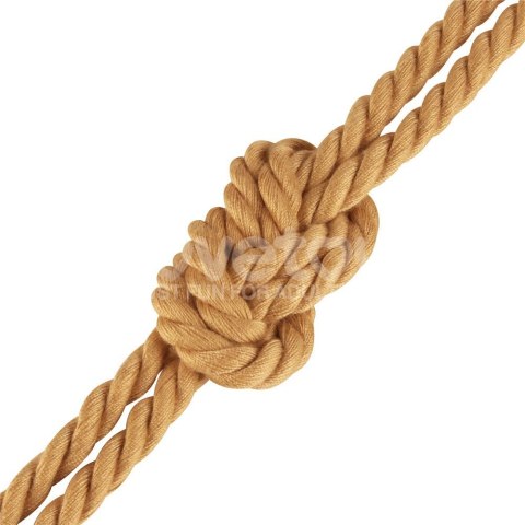 LINA DO KRĘPOWANIA REBELLION NATURAL KNOT BONDAGE ROPE
