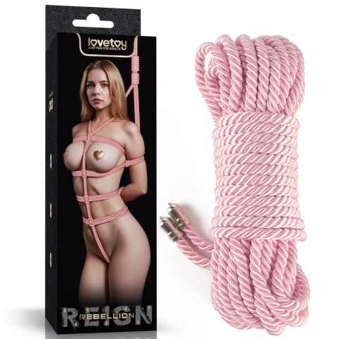 LINA DO KRĘPOWANIA REBELLION ROSE SILKY BONDAGE ROPE