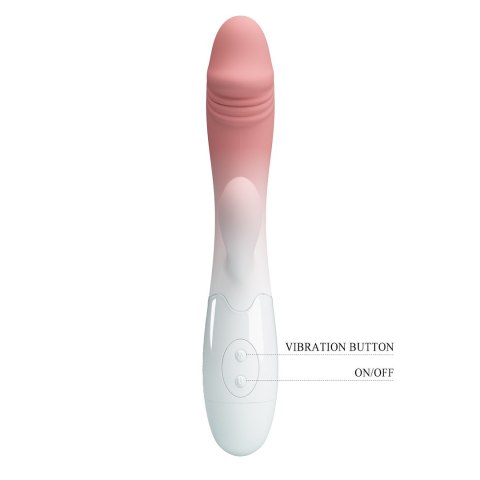 WIBRATOR PRETTY LOVE SNAPPY WHITE-PINK WIBRATOR PRETTY LOVE SNAPPY WHITE-PINK