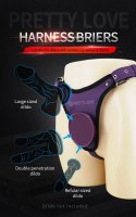 STRAP-ON PRETTY LOVE HARNESS BRIEFS GLAUDIO III