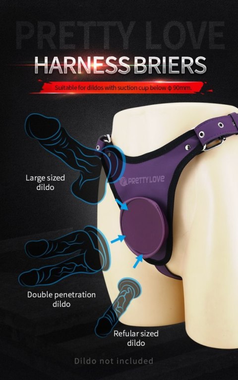 STRAP-ON PRETTY LOVE HARNESS BRIEFS GLAUDIO III