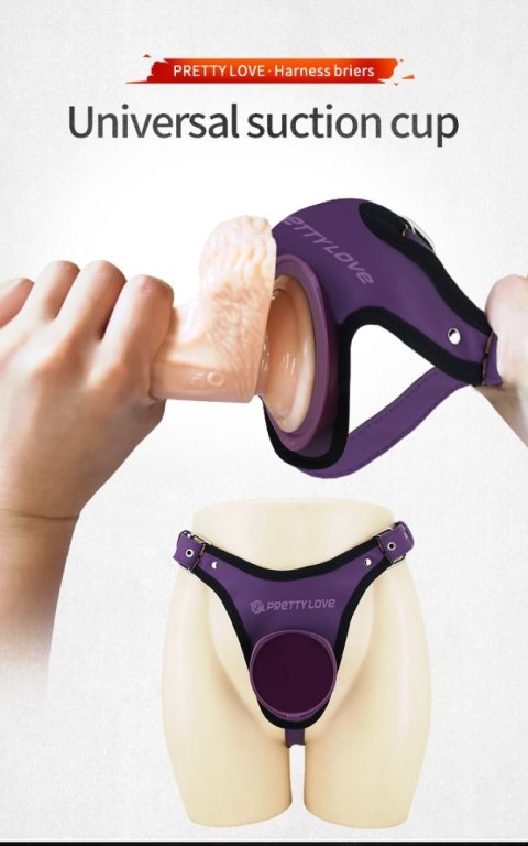 STRAP-ON PRETTY LOVE HARNESS BRIEFS GLAUDIO III