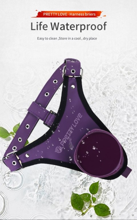 STRAP-ON PRETTY LOVE HARNESS BRIEFS GLAUDIO III